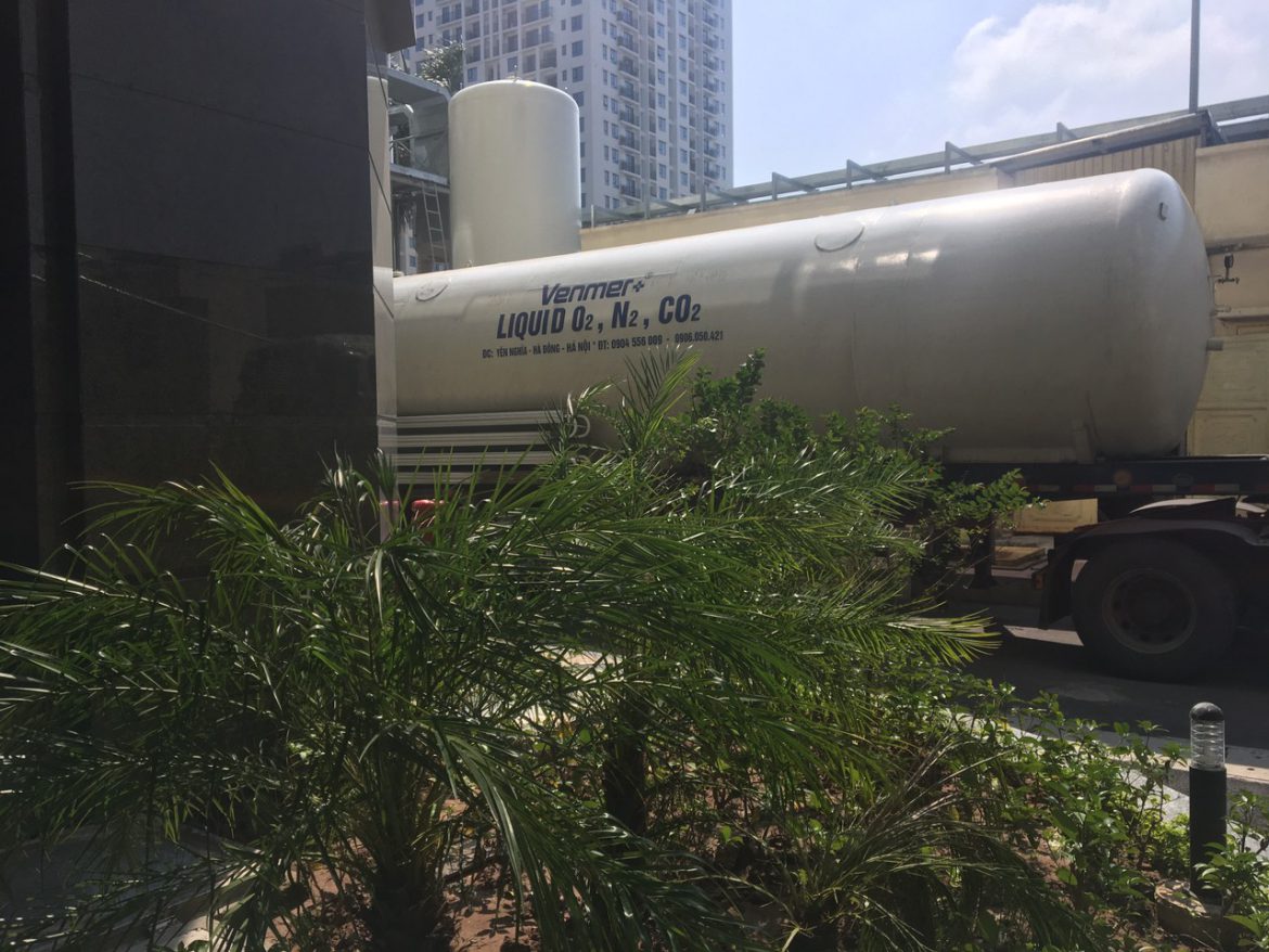 Cung cấp khí O2 lỏng