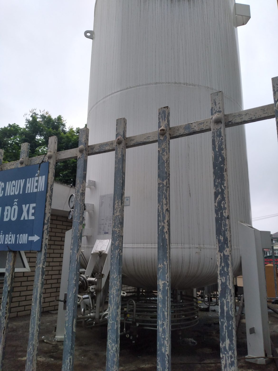 Bồn chứa khí O2 lỏng 15m3