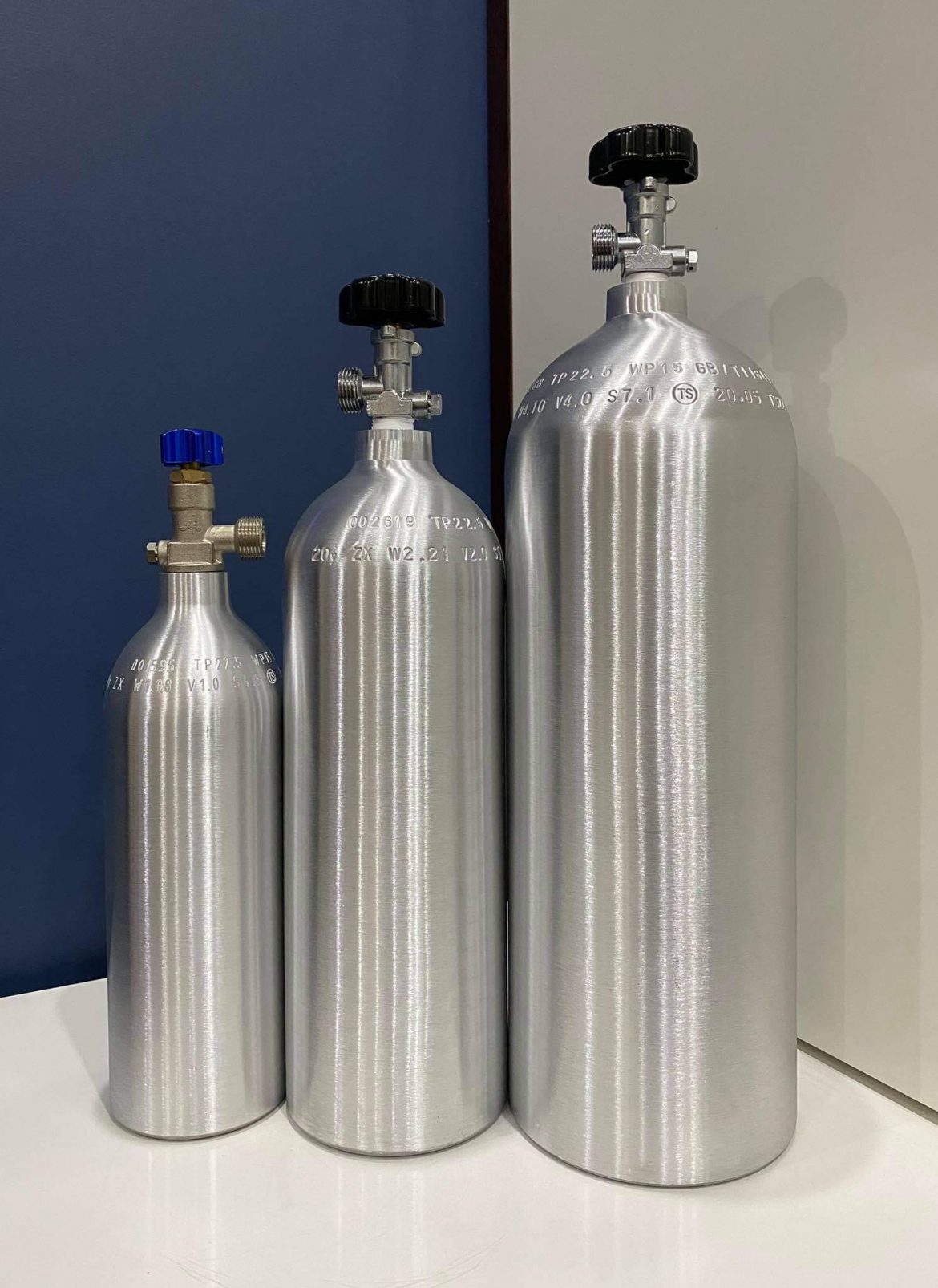 Bình CO2 nhôm